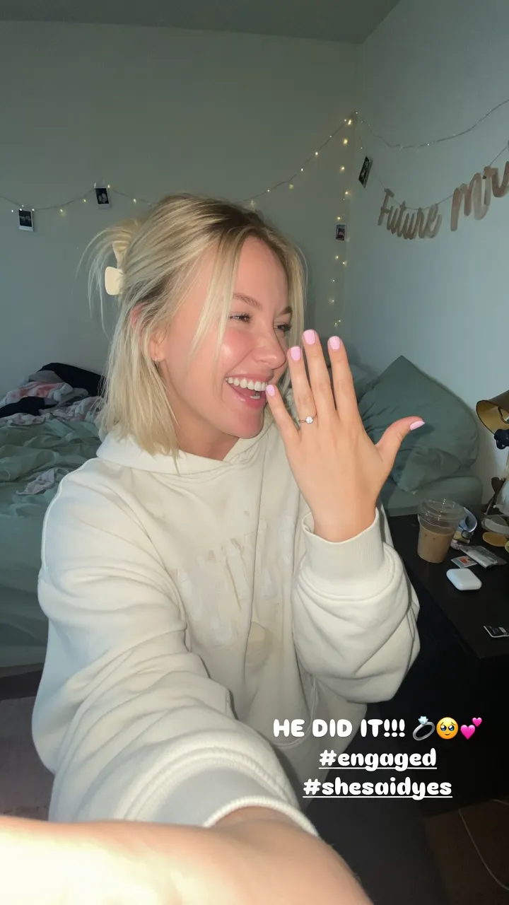 Proposal moment from a Ladfox client