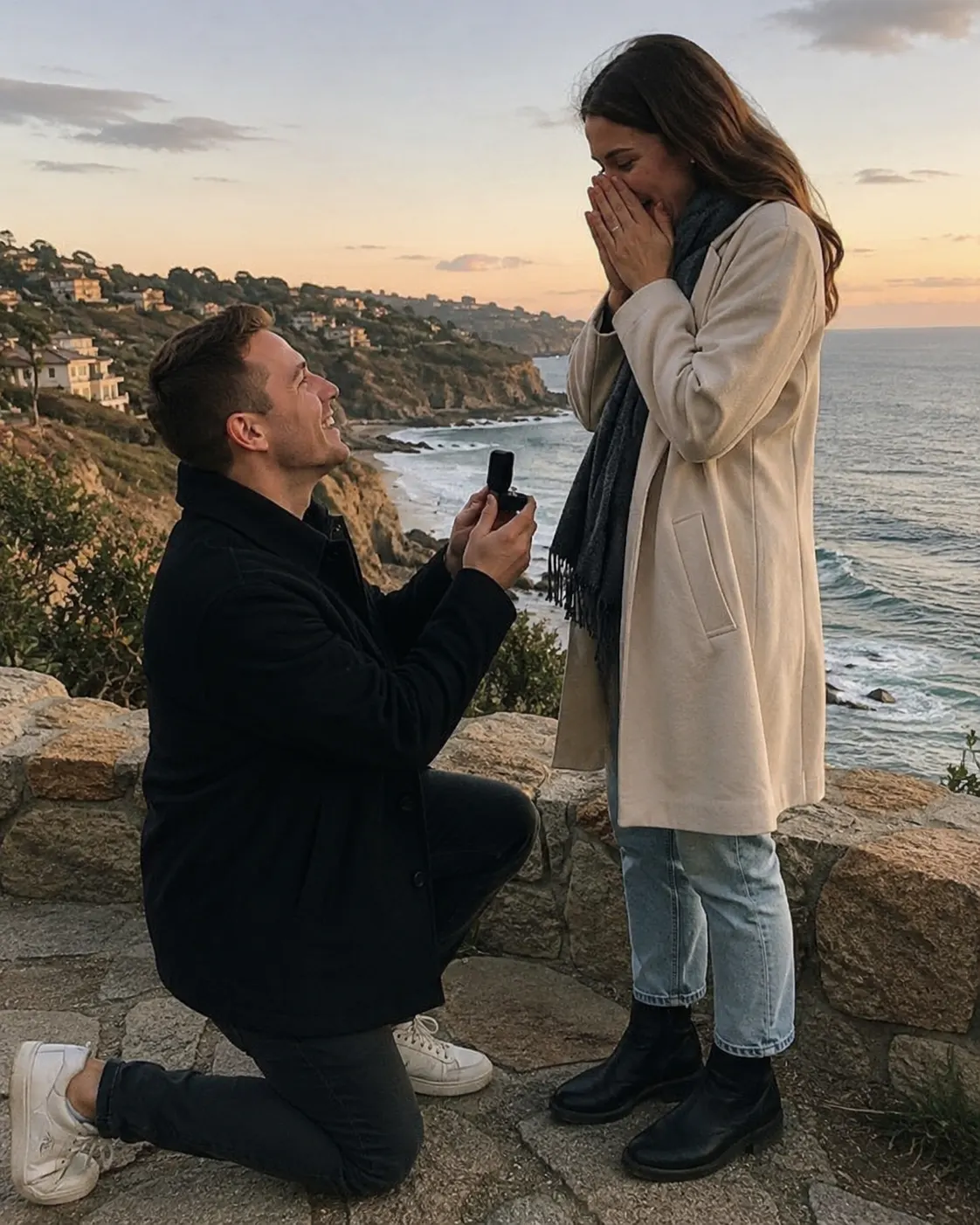 Proposal moment from a Ladfox client
