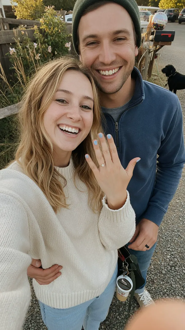 Proposal moment from a Ladfox client