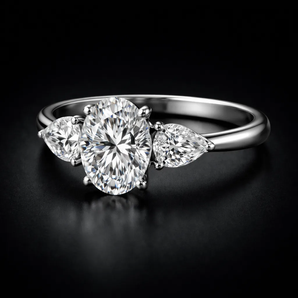 Signature Trilogy engagement ring